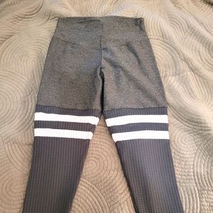 Brand new over the knee grey sock leggings